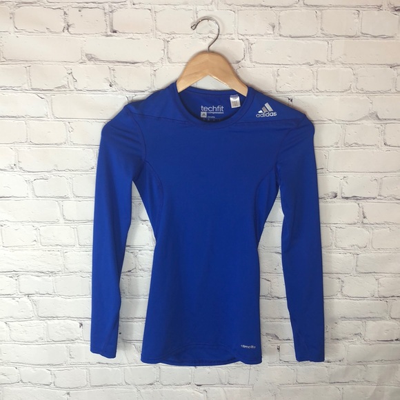 adidas Tops - Adidas Techfit Compression Climalite Long Sleeve